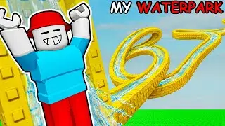 making MILLIONS with the BEST Waterpark in Roblox...