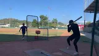 Edwin Arroyo EKAM Batting practice