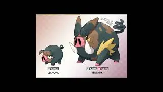 El nuevo Pokemon de la novena generaci&oacute;n Lechonk 🐖 #Pokemon #Lechonk #9Gen