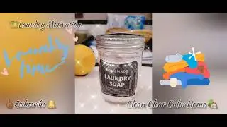 Laundry Time|Most Satisfying Laundry + Folding Motivation🧺 with Motivating Music 🎶 #laundryroutine