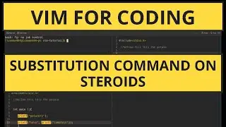 Mastering Vim: Make changes to multiple files at once with Vim Substitute Command.