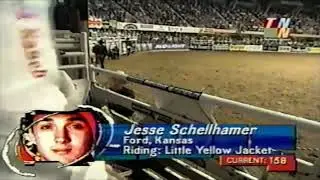 Jesse Schellhamer vs Little Yellow Jacket - 01 PBR Ft. Worth (92 pts)