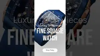 Luxury Timepieces Fine Square Watch