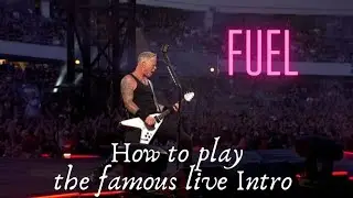 METALLICA - FUEL - THE FAMOUS LIVE INTRO