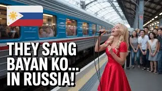 They Sang &ldquo;Bayan Ko&rdquo; in Russia! | Emotional Filipino Performance Abroad