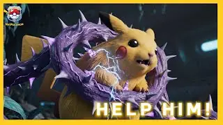 Rescuing Pikachu Trapped In Deadly Electric Vines - Real Life Pokemon Rescue