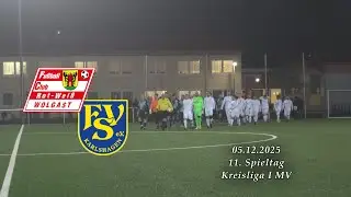 11.Spt. FC Rot-Wei&szlig; Wolgast II : FSV Karlshagen 7:0 KL MV