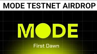 💰 Mode Network Airdrop || Mode Testnet Airdrop ||  mode Network 🤑💰