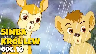 Simba Król Lew Odc. 10 – Huragan! Ucieczka przed burzą i ratunek nad rzeką | Lektor PL