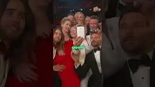 Ellen DeGeneres Makes Oscars History with This Selfie #shots
