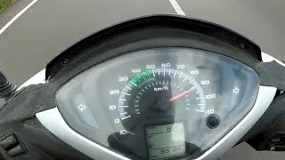 Honda Activa 125 top speed 92 KM/H | Highway top end