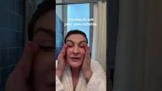 Ma routine skincare du soir pour peau sensible