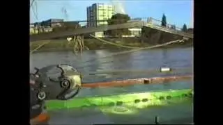 De laatste slepende Sattelschlepper op de Rijn deel 1