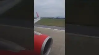 VietJet Air, взлёт в Ханое