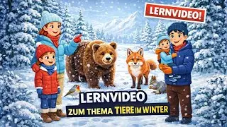 Lernvideo: Tiere im Winter 🦔❄️- HSU Grundschule