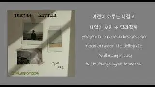 JUKJAE (적재) _ LETTER (잘 지내)  - lyrics video (Han/ Rom /Eng)