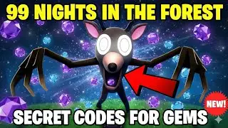 Testing &ldquo;ALL NEW&rdquo; working CODES in 99 Nights in the Forest #roblox
