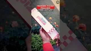 Trending Pocket Pizza Box | Sliding Box