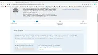 How to File Form CHG 1 Charge Creation on v3 Portal