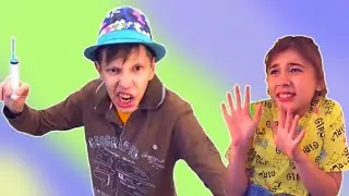 Хватит пугать большим ШПРИЦЕМ маленьких! МИР!