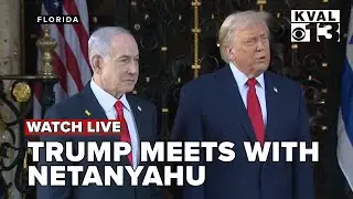 Trump and Netanyahu at Mar-a-Lago