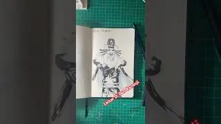 Drawing Don Kanonji Bleach: alphabet drawing challenge | who should I draw for E?🤔 #shorts #bleach