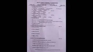 DAV Class-8 Annual Exam Question Paper of Computer 2021-2022