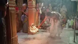 First Monday of Shravan, Maha aarti, maha shringar. 