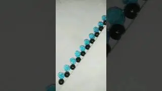 Hand embroidery border line design