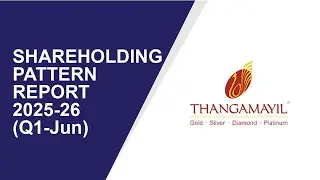 THANGAMAYIL JEWELLERY Shareholding Pattern | Q1-Jun Report 2025-26 | Shareholders Latest Updates