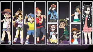 Pokémon - All Trainer Battle Themes (Generations 1 - 8)