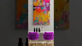 Abstract Modern Contemporary Wall Art by Artist Dora Woodrum #short #wall art