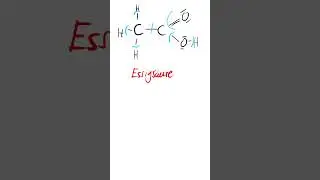 Oxidationszahlen von Essigs&auml;ure bestimmen - einfach erkl&auml;rt f&uuml;r dein Chemie Abi #chemie #abi