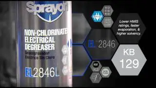 Sprayon EL2846 - Non-Chlorinated Electrical Degreaser