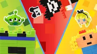 DERPY BUILD BATTLE - Disney Nano Blocks