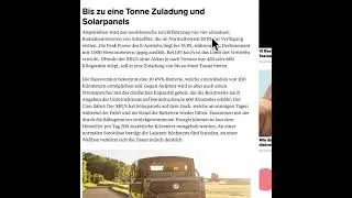X-Bus Elektro: Tesla Konkurenz? Mit 4 Radnabenmotoren.