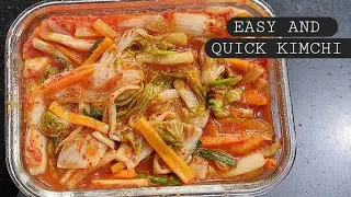 Easy and quick Kimchi | Homemade Kimchi recipe |