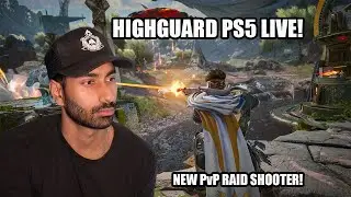 🔴 HIGHGUARD PS5 GAMEPLAY LIVE! 👀 First Look at the NEW PvP Raid Shooter 🔥