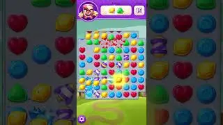 Lollipop Sweet Heroes Match 3 Level 4 no booster [Gameplay Walkthrough] [Puzzle1Studio]