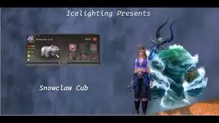 Snow claw cub - Hidden Battle Pet - Primal Bear Cub - Honey Snack - Honorary Dryad - Worldbreaker