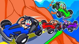 Driving DUNE BUGGIES ON DANGEROUS MOUNTAIN ROADS In Roblox!