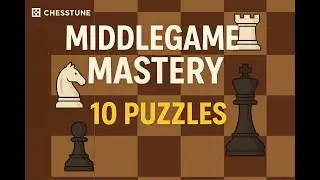 These 10 Chess Puzzles Start Easy&hellip; and End INSANE! | Chesstune
