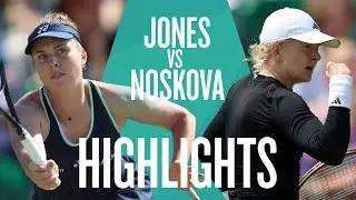 Francesca Jones v Linda Noskova Highlights | Lexus Nottingham Open 2025 | LTA