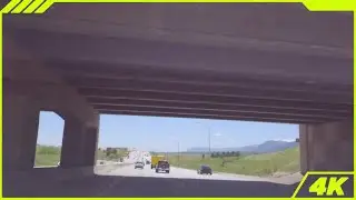 Clear Sky Drive &ndash; Cybertruck POV on I-25 South to Colorado Springs (May 2025)
