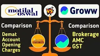 Motilal Oswal vs Groww  Full Comparison 2025 | Which is better for trading Account