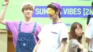 160910 아스트로(ASTRO) 대구 팬싸인회 빈이를 이겨라 -  눈 가리고 냄새로 음식 맞추기!