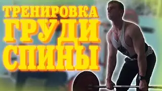 БАЗОВАЯ ТРЕНИРОВКА ГРУДИ И СПИНЫ / CHEST AND BACK WORKOUT