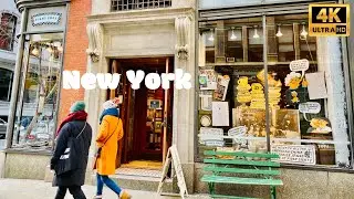 [4K]🇺🇸NYC Walk❤️Union Square Greenmarket, FISHS EDDY & Madison Square Park | Jan 9, 2021