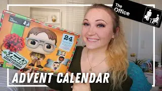 THE OFFICE FUNKO ADVENT CALENDAR UNBOXING // advent calendar 2021 review