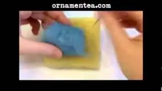 How To Make A Felted Birdie & Nest - Part 1